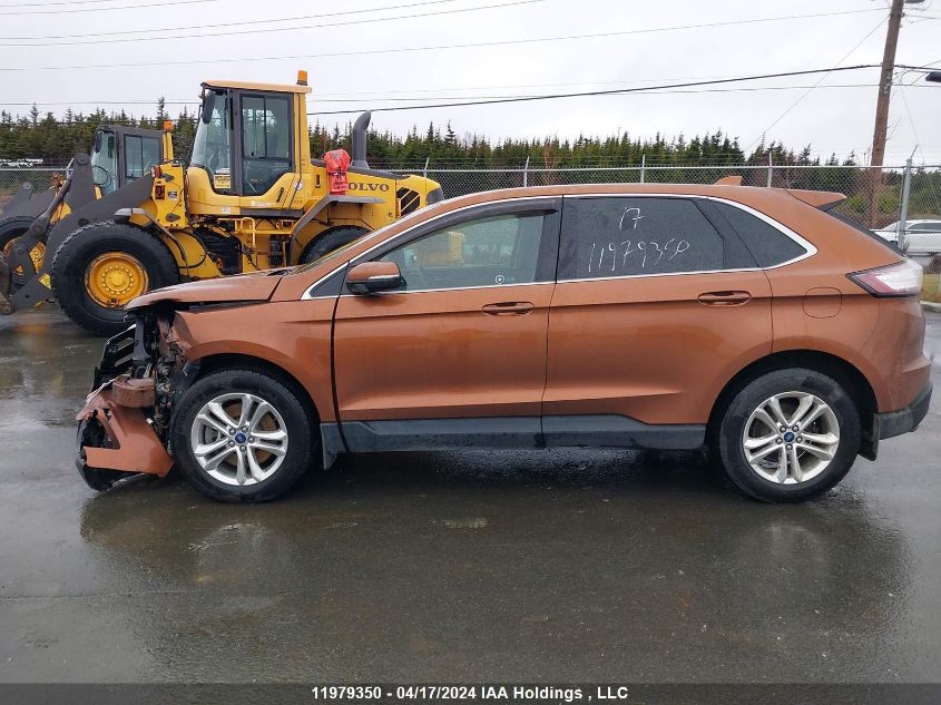 2017 Ford Edge Sel VIN: 2FMPK4J87HBB92205 Lot: 11979350