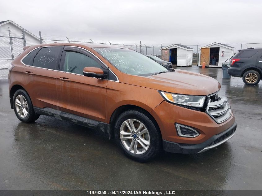 2017 Ford Edge Sel VIN: 2FMPK4J87HBB92205 Lot: 11979350