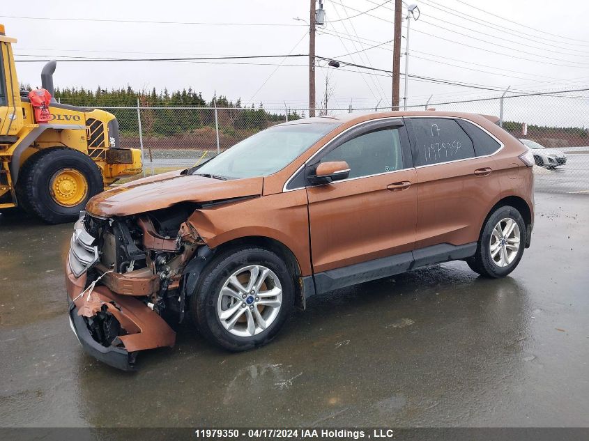 2017 Ford Edge Sel VIN: 2FMPK4J87HBB92205 Lot: 11979350