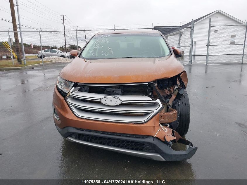 2017 Ford Edge Sel VIN: 2FMPK4J87HBB92205 Lot: 11979350