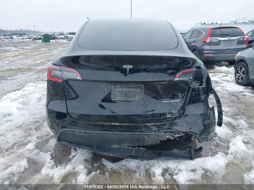 2020 Tesla Model Y VIN: 5YJYGDEE8LF040102 Lot: 11979362