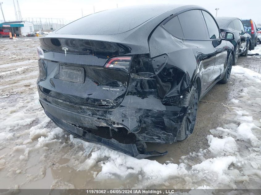 2020 Tesla Model Y VIN: 5YJYGDEE8LF040102 Lot: 11979362