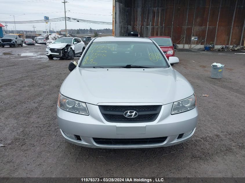 2008 Hyundai Sonata Gls VIN: 5NPET46C68H374536 Lot: 45608652