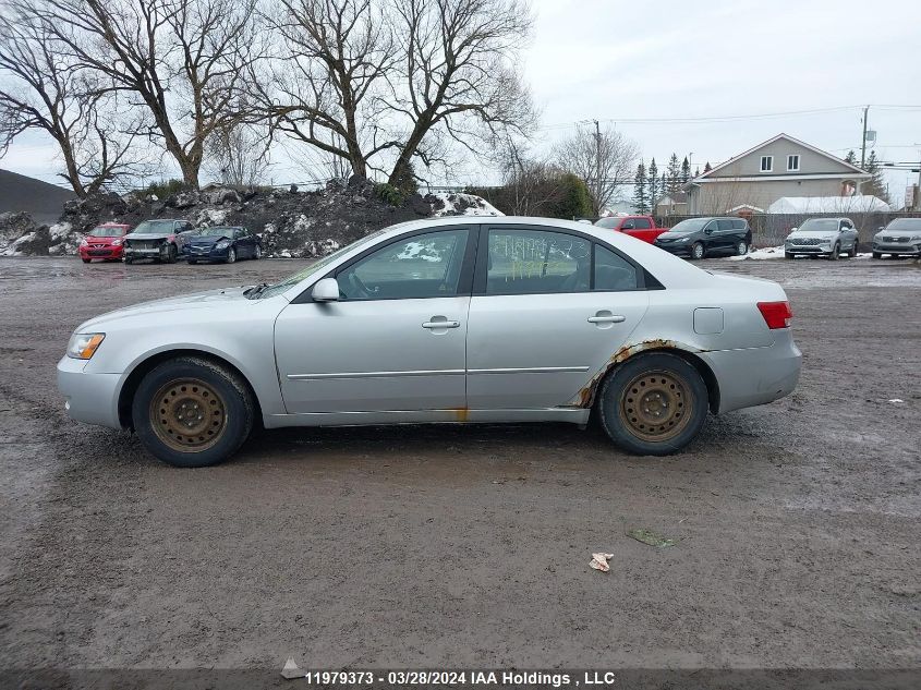 2008 Hyundai Sonata Gls VIN: 5NPET46C68H374536 Lot: 45608652