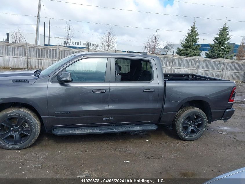 2022 Ram 1500 Sport VIN: 1C6SRFVT0NN196124 Lot: 11979378