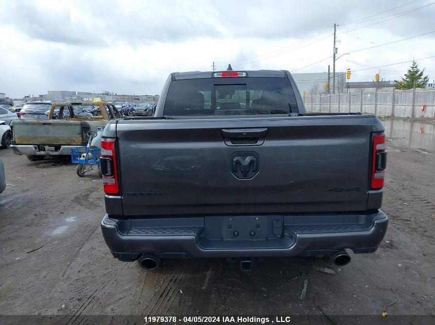 2022 Ram 1500 Sport VIN: 1C6SRFVT0NN196124 Lot: 11979378