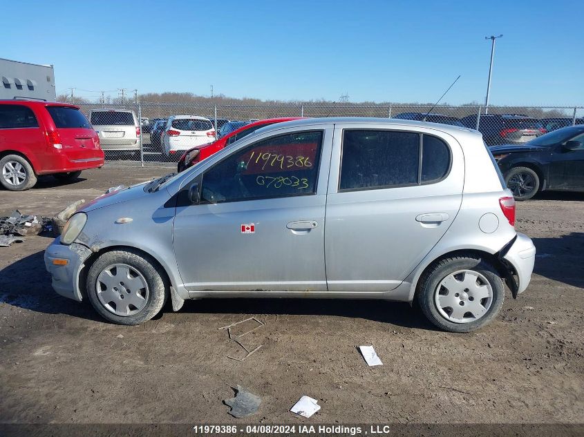 2005 Toyota Echo VIN: JTDKT123150078033 Lot: 11979386