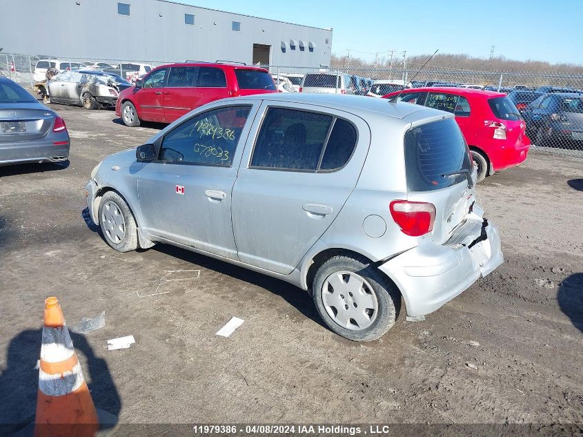 2005 Toyota Echo VIN: JTDKT123150078033 Lot: 11979386