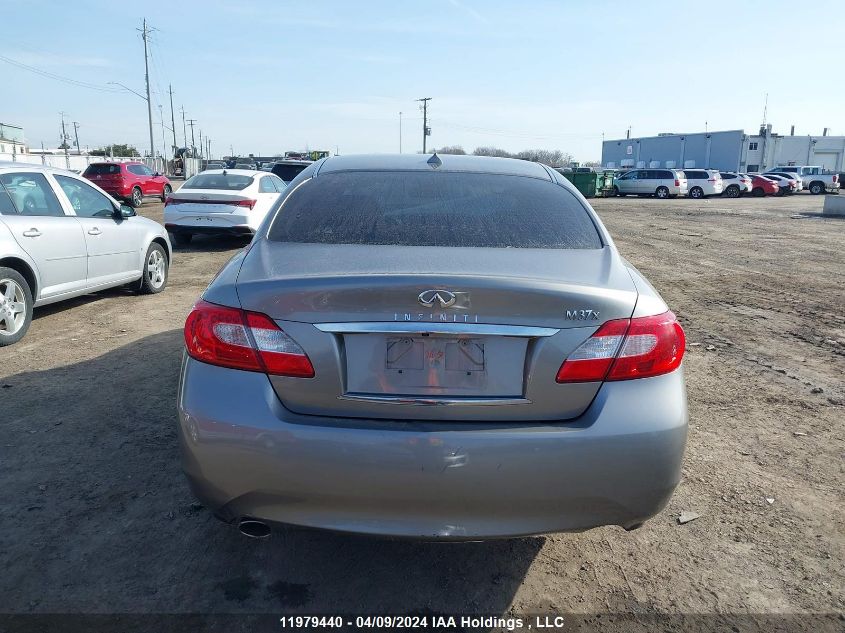 2012 Infiniti M37 X VIN: JN1BY1AR9CM391296 Lot: 11979440