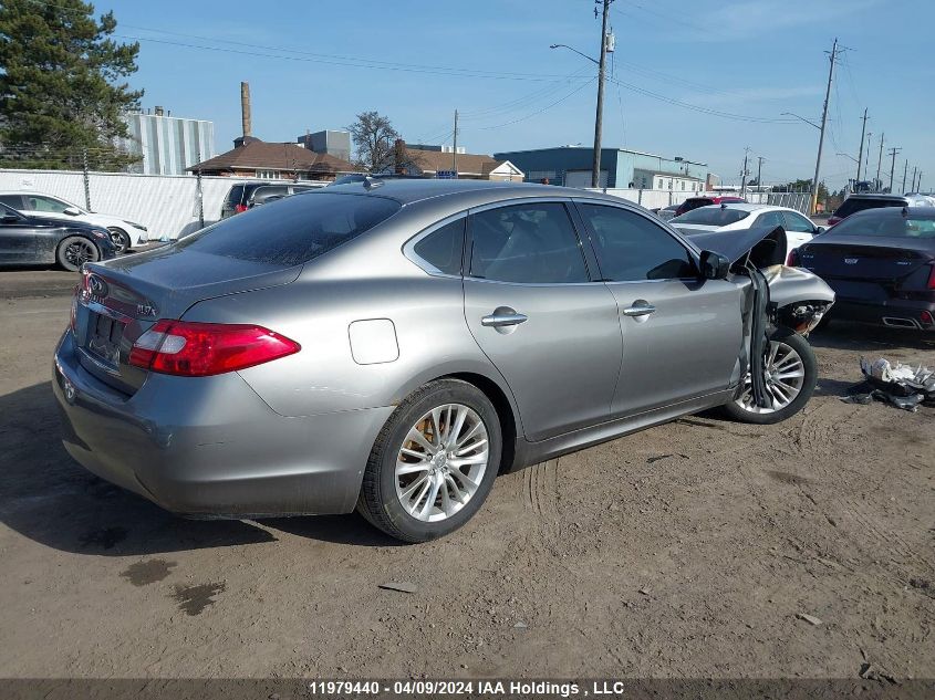 2012 Infiniti M37 X VIN: JN1BY1AR9CM391296 Lot: 11979440