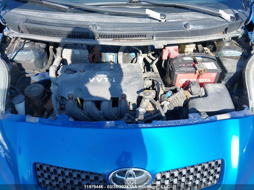 2007 Toyota Yaris VIN: JTDKT923575112477 Lot: 11979446