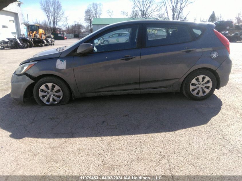 2015 Hyundai Accent VIN: KMHCT5AE7FU220566 Lot: 11979453