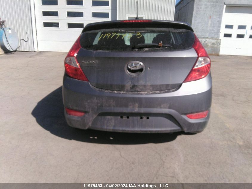 2015 Hyundai Accent VIN: KMHCT5AE7FU220566 Lot: 11979453