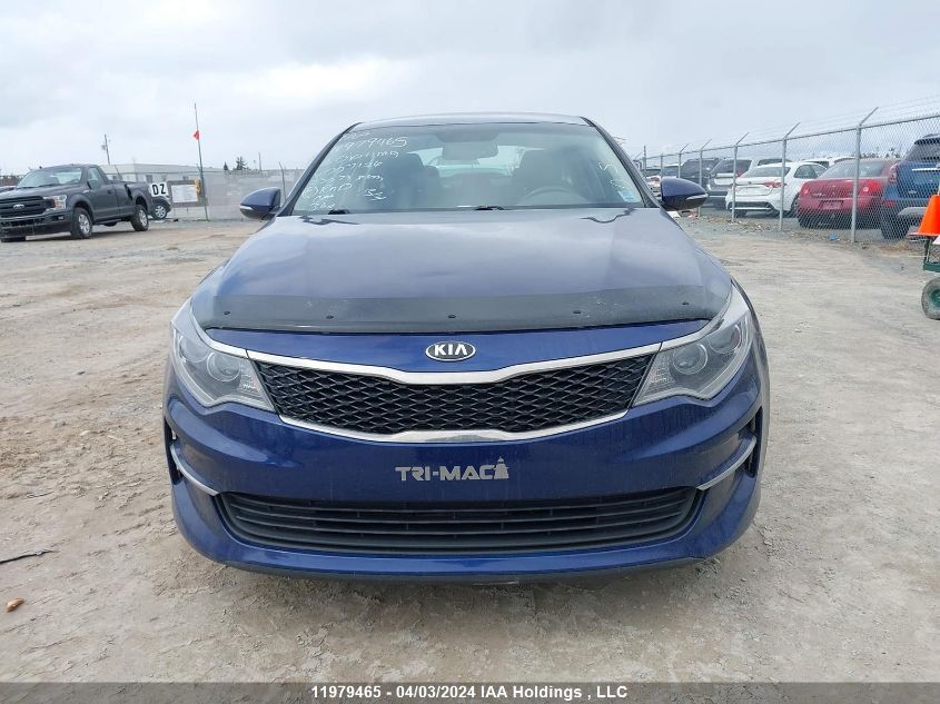 2016 Kia Optima VIN: 5XXGT4L18GG007126 Lot: 11979465