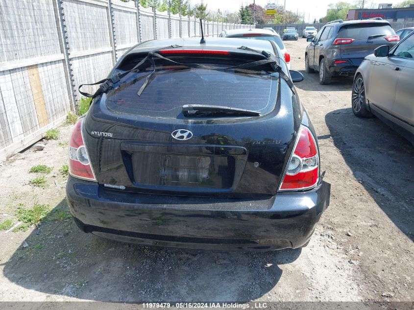 2008 Hyundai Accent VIN: KMHCN35C68U066023 Lot: 11979479