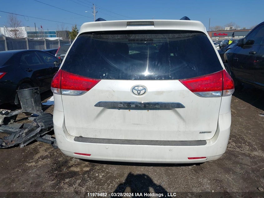 2011 Toyota Sienna Xle/Limited VIN: 5TDYK3DC6BS031708 Lot: 11979482