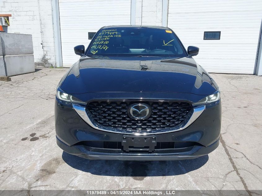 2022 Mazda Cx-5 VIN: JM3KFBEY3N0631180 Lot: 11979489