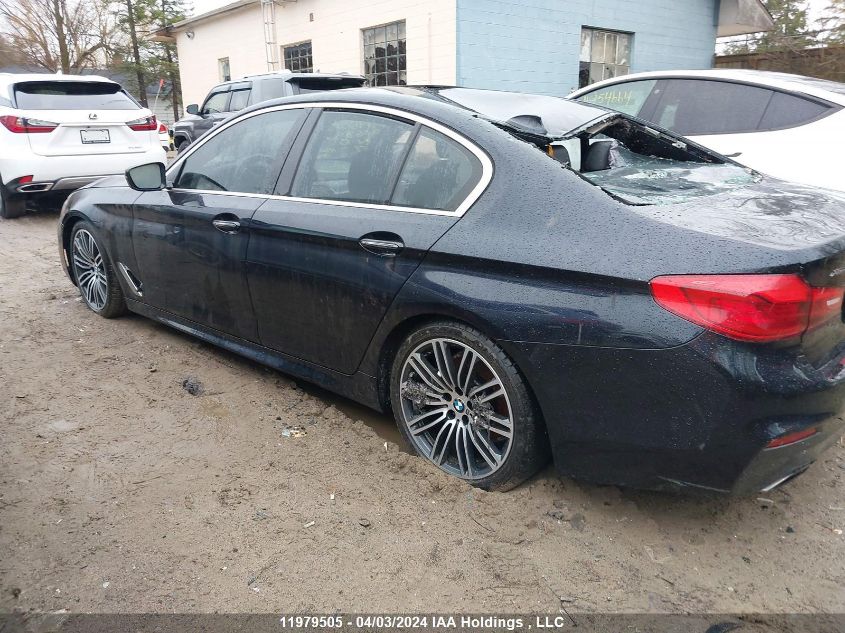 2017 BMW 5 Series VIN: WBAJA7C37HG906890 Lot: 11979505