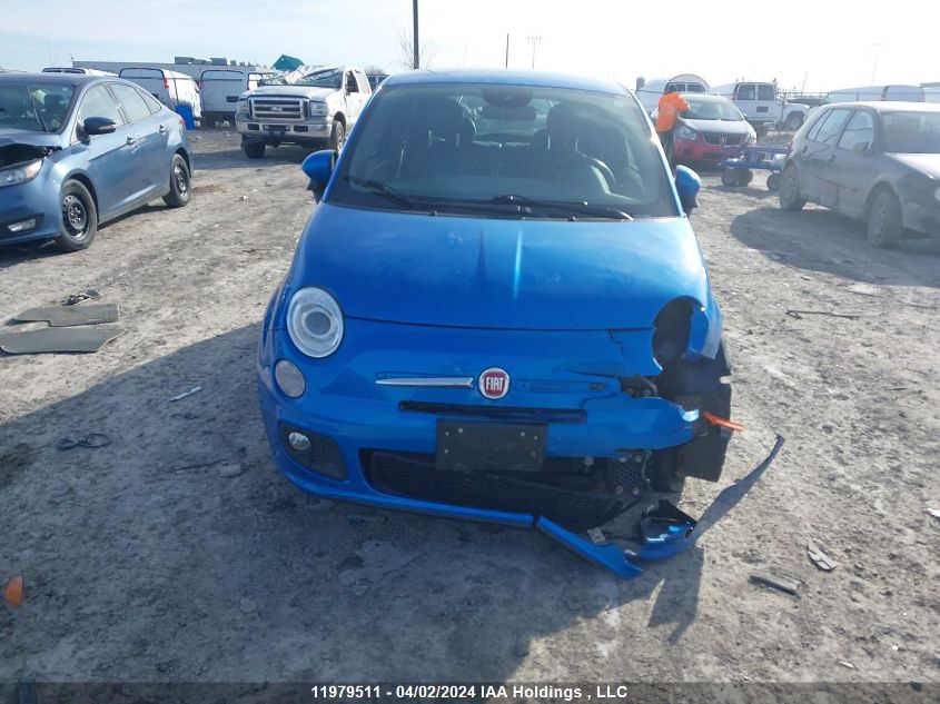 2015 Fiat 500 Sport VIN: 3C3CFFBR9FT707026 Lot: 11979511