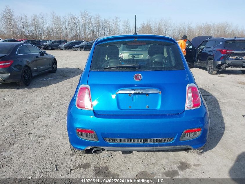2015 Fiat 500 Sport VIN: 3C3CFFBR9FT707026 Lot: 11979511