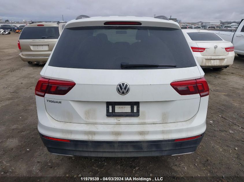 2019 Volkswagen Tiguan VIN: 3VV0B7AX4KM015701 Lot: 39236251