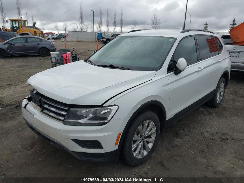 2019 Volkswagen Tiguan VIN: 3VV0B7AX4KM015701 Lot: 39236251