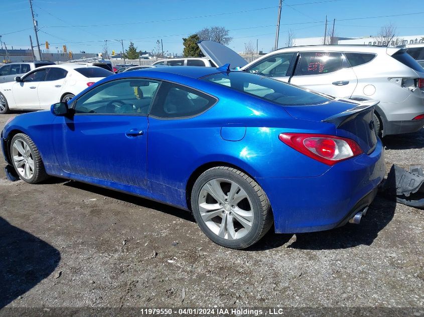 2011 Hyundai Genesis Coupe 2.0T VIN: KMHHT6KD0BU064687 Lot: 11979550