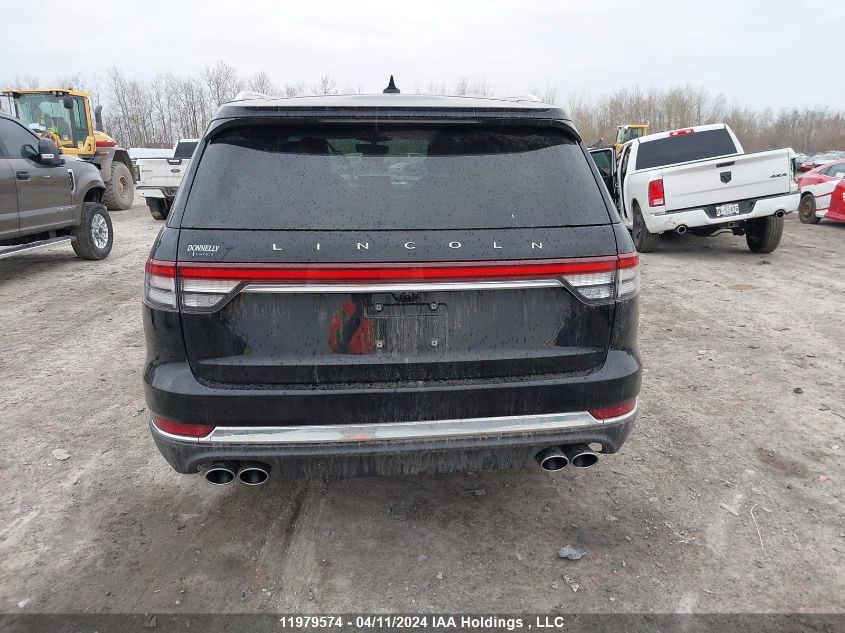 2022 Lincoln Aviator VIN: 5LM5J7XC2NGL11321 Lot: 11979574