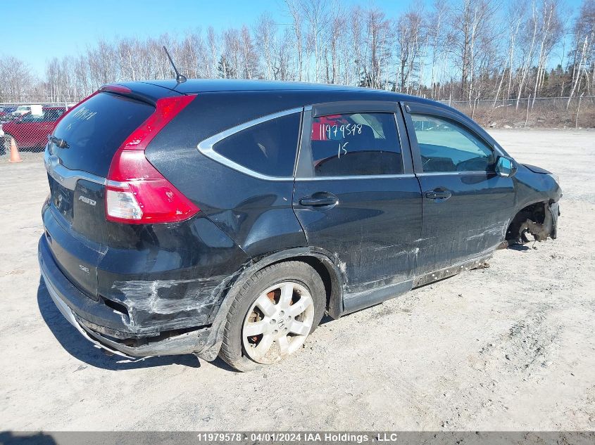 2015 Honda Cr-V Se VIN: 2HKRM4H40FH114702 Lot: 11979578