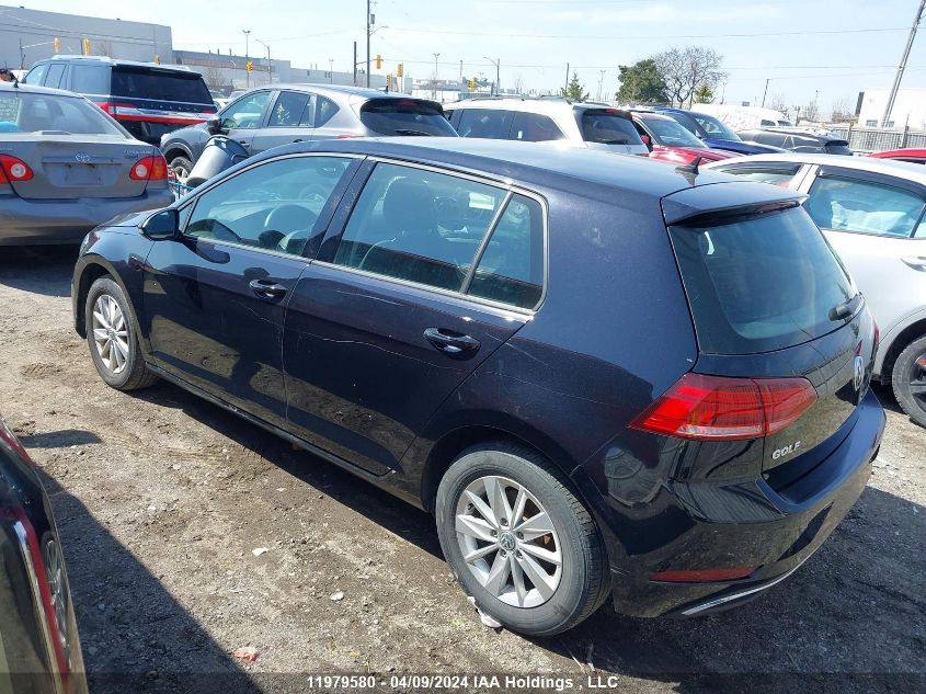 2019 Volkswagen Golf VIN: 3VWG57AU6KM035228 Lot: 11979580