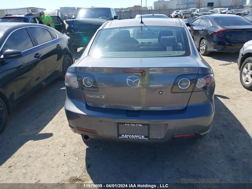 2008 Mazda Mazda3 VIN: JM1BK32F381123352 Lot: 11979609