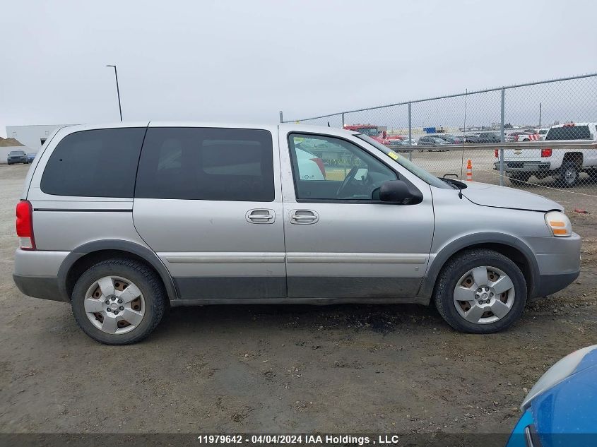 2008 Pontiac Montana Sv6 VIN: 1GMDU03W48D173302 Lot: 11979642