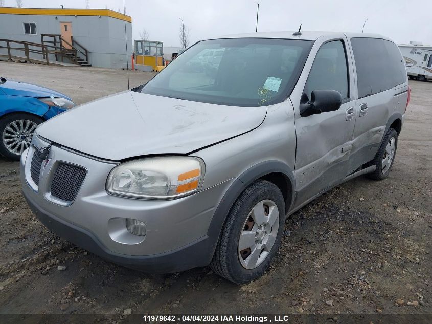 2008 Pontiac Montana Sv6 VIN: 1GMDU03W48D173302 Lot: 11979642