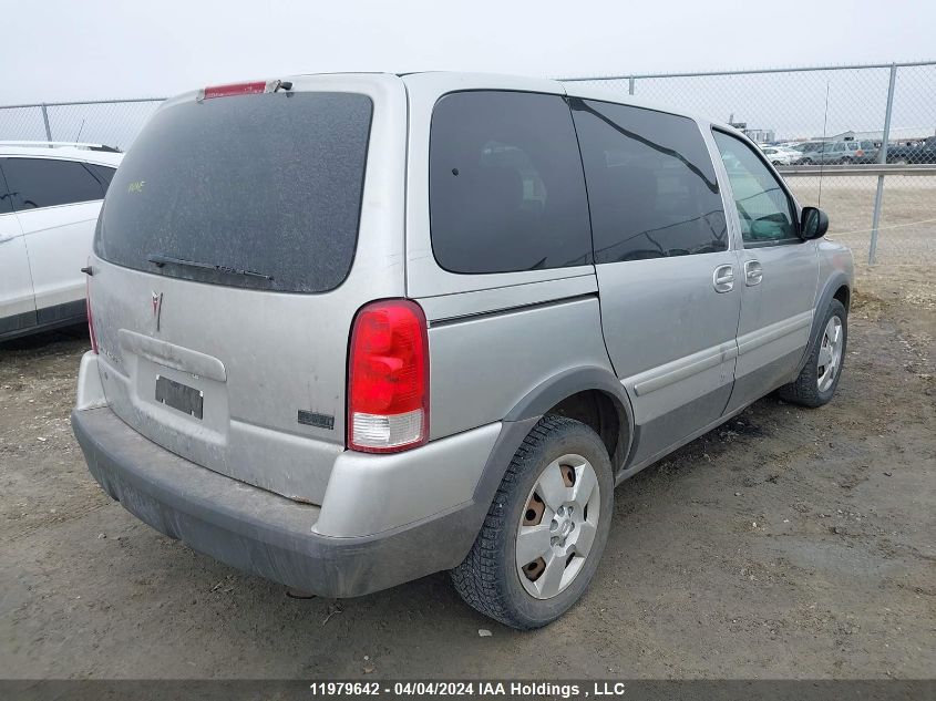 2008 Pontiac Montana Sv6 VIN: 1GMDU03W48D173302 Lot: 11979642