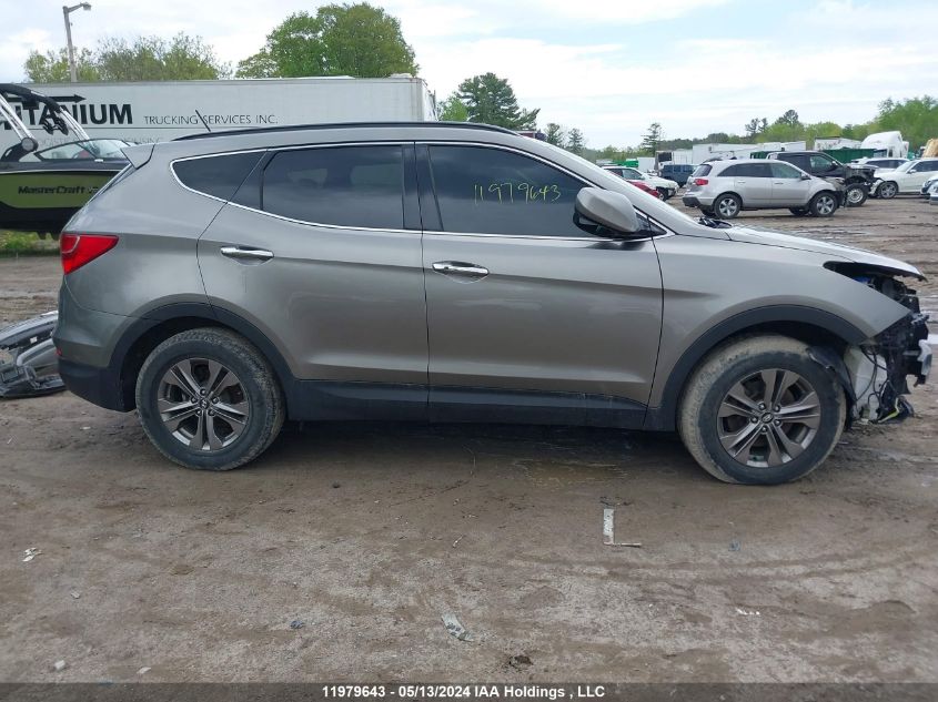 2013 Hyundai Santa Fe VIN: 5XYZUDLA3DG043173 Lot: 11979643