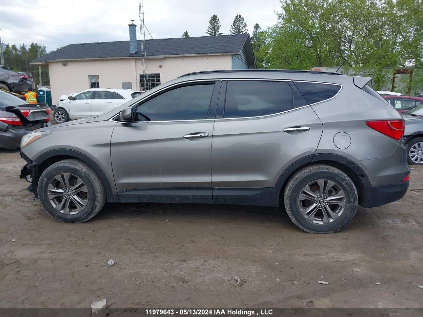 2013 Hyundai Santa Fe VIN: 5XYZUDLA3DG043173 Lot: 11979643