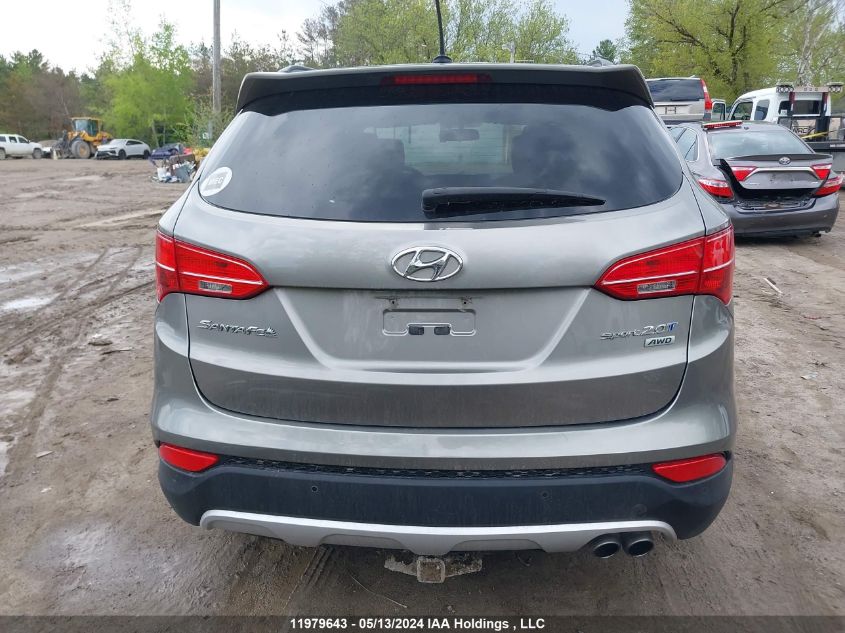 2013 Hyundai Santa Fe VIN: 5XYZUDLA3DG043173 Lot: 11979643