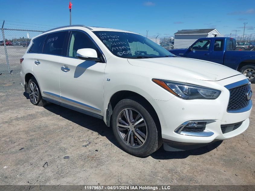 2019 Infiniti Qx60 Luxe/Pure VIN: 5N1DL0MM5KC561233 Lot: 11979657