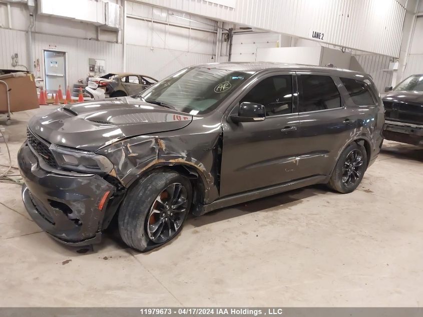 2021 Dodge Durango R/T VIN: 1C4SDJCT3MC715500 Lot: 11979673