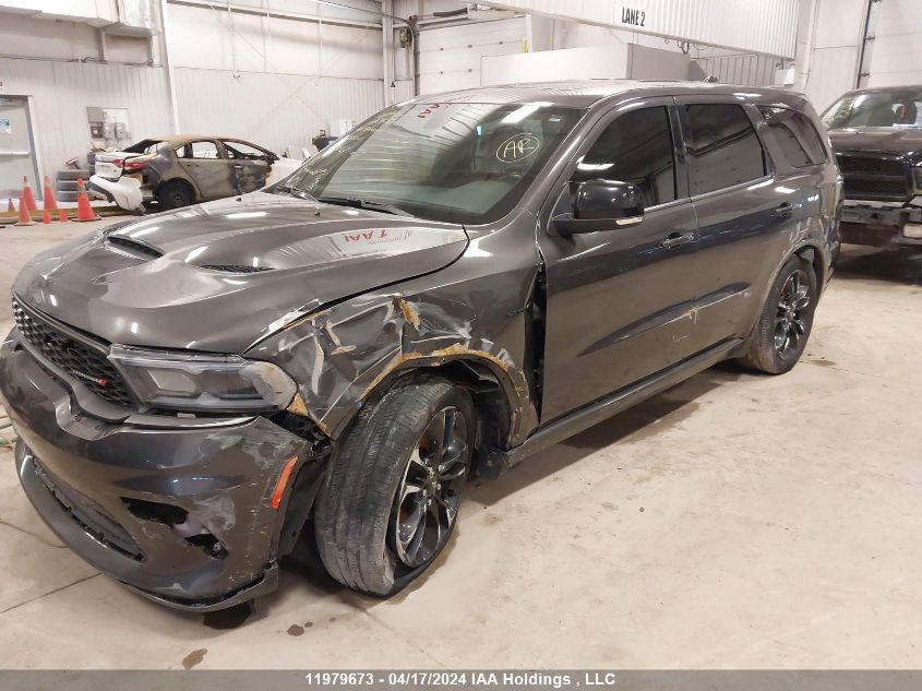 2021 Dodge Durango R/T VIN: 1C4SDJCT3MC715500 Lot: 11979673