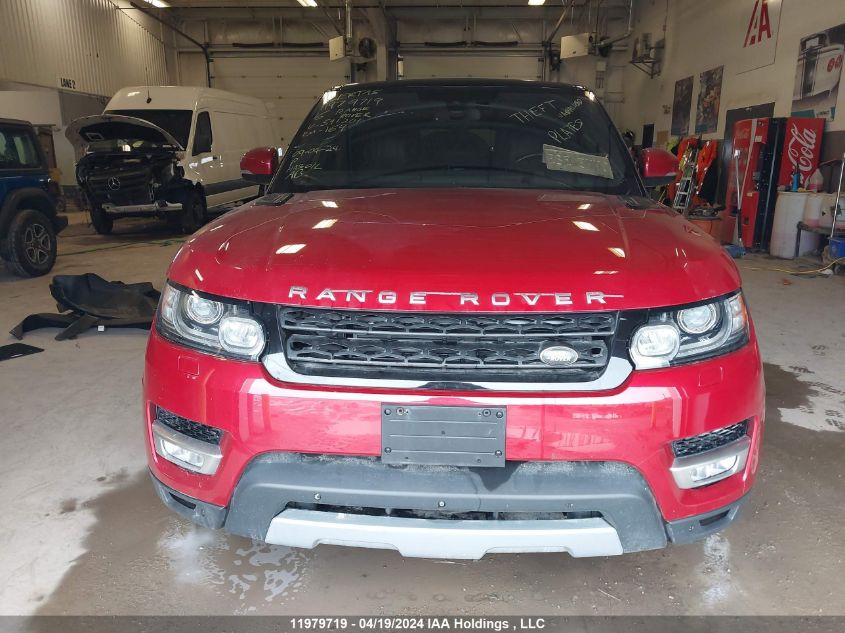 2016 Land Rover Range Rover Sport VIN: SALWR2KF0GA591201 Lot: 11979719