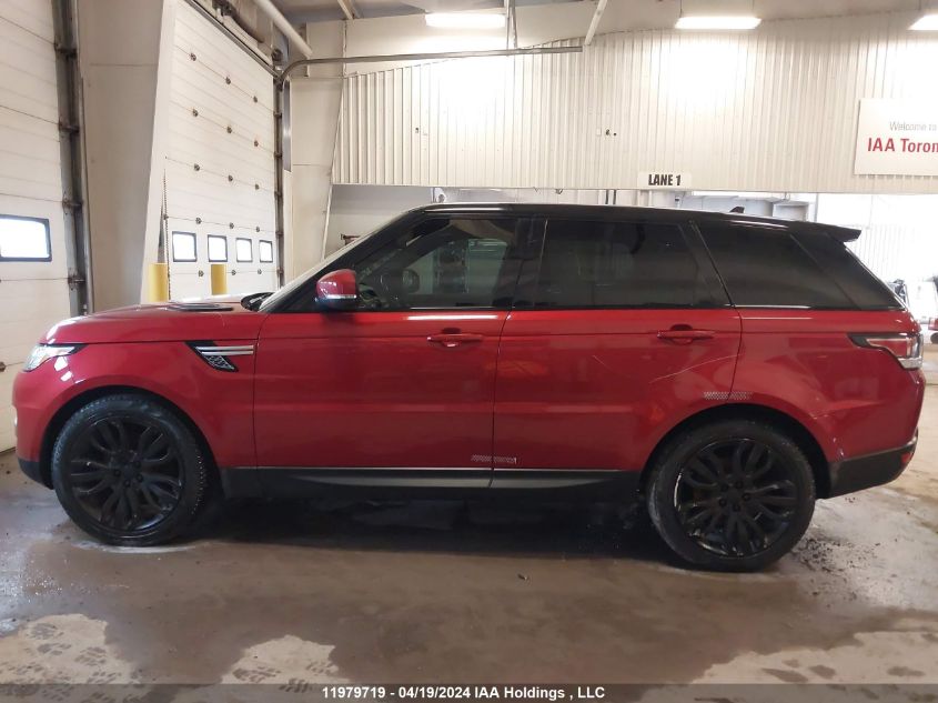 2016 Land Rover Range Rover Sport VIN: SALWR2KF0GA591201 Lot: 11979719