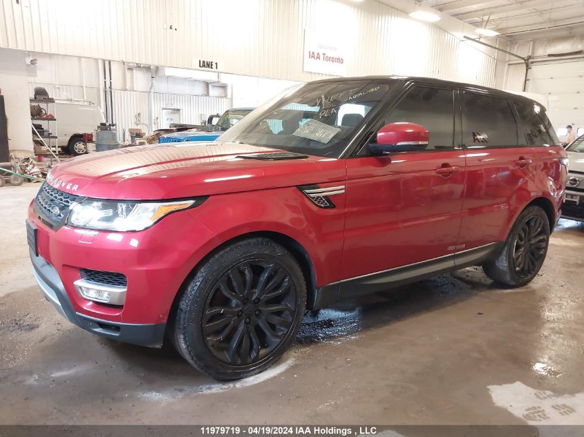 2016 Land Rover Range Rover Sport VIN: SALWR2KF0GA591201 Lot: 11979719