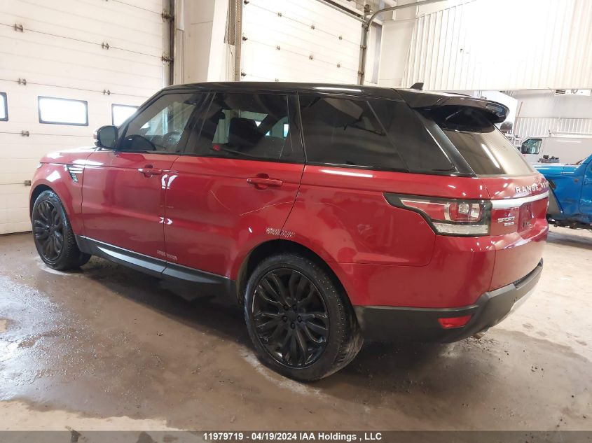 2016 Land Rover Range Rover Sport VIN: SALWR2KF0GA591201 Lot: 11979719