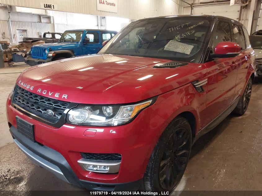 2016 Land Rover Range Rover Sport VIN: SALWR2KF0GA591201 Lot: 11979719