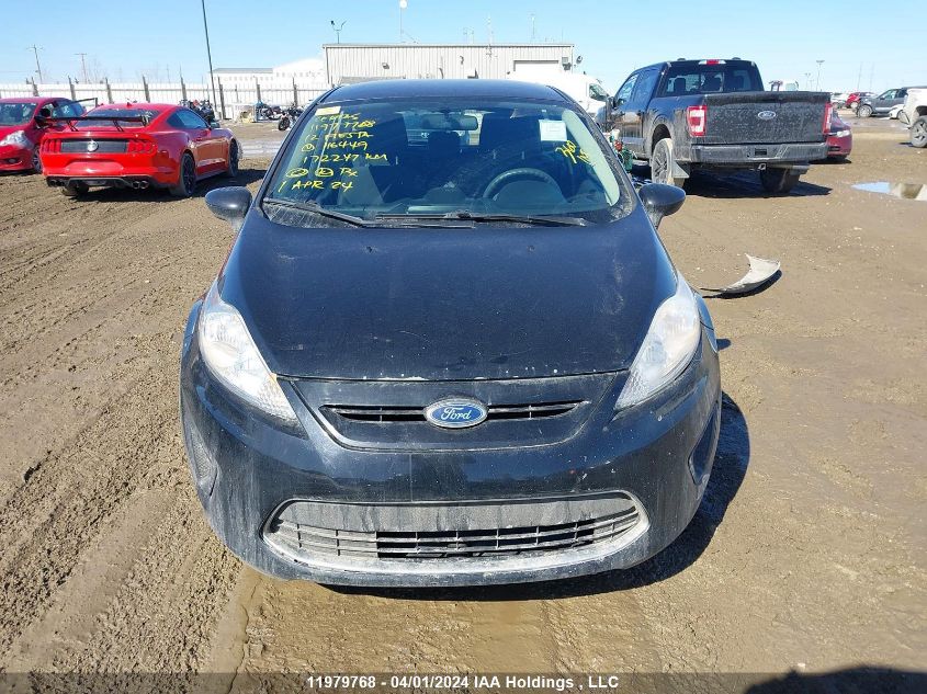 2012 Ford Fiesta Se VIN: 3FADP4EJ3CM116449 Lot: 51540554