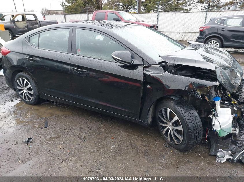 2018 Hyundai Elantra Sel/Value/Limited VIN: KMHD84LF1JU499592 Lot: 11979793