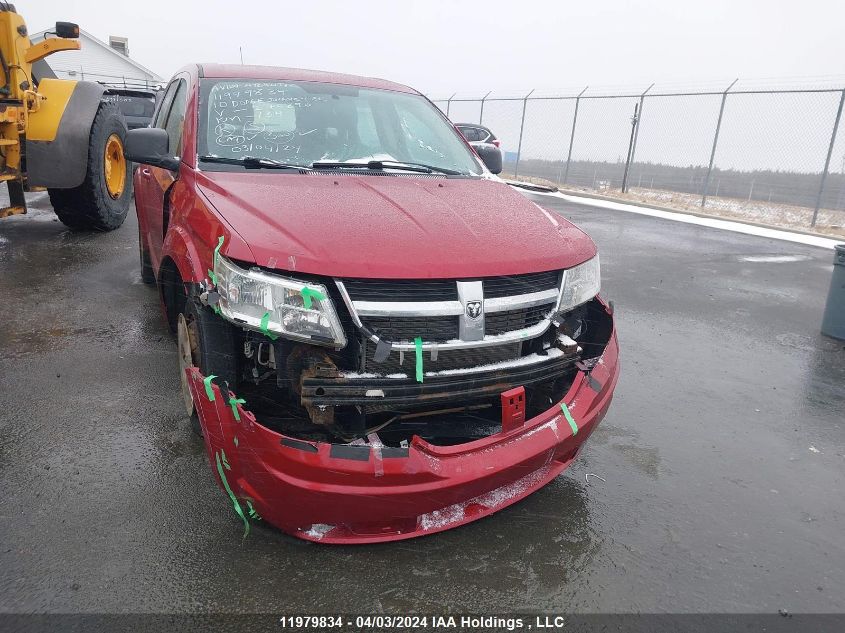2010 Dodge Journey Se VIN: 3D4PG4FB1AT270890 Lot: 11979834