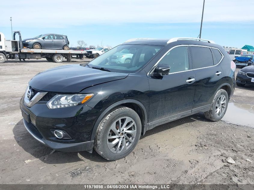 2015 Nissan Rogue VIN: 5N1AT2MV2FC886435 Lot: 11979898