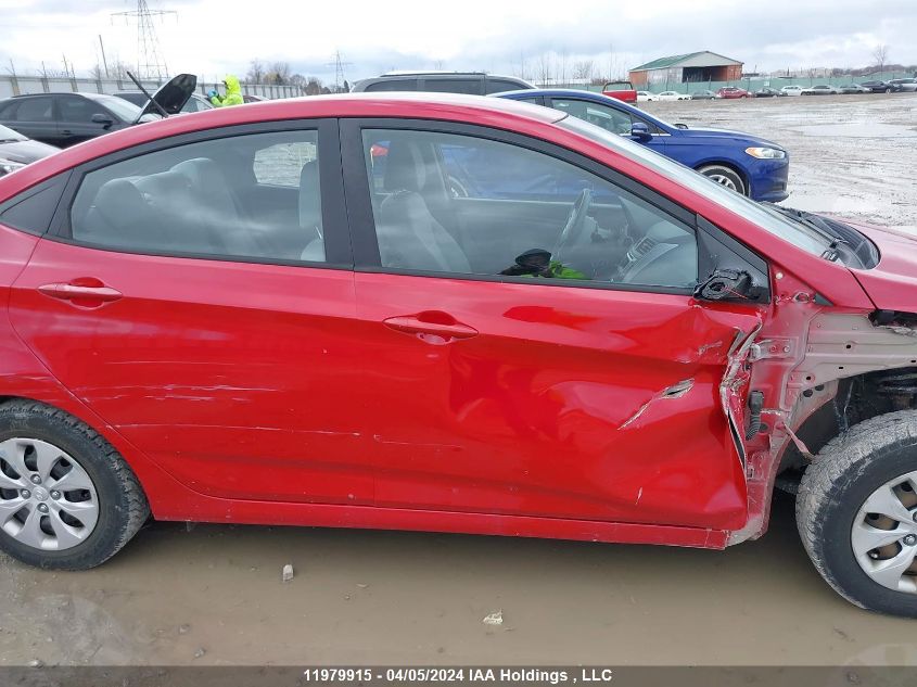 2016 Hyundai Accent Se VIN: KMHCT4AE3GU988198 Lot: 53797393